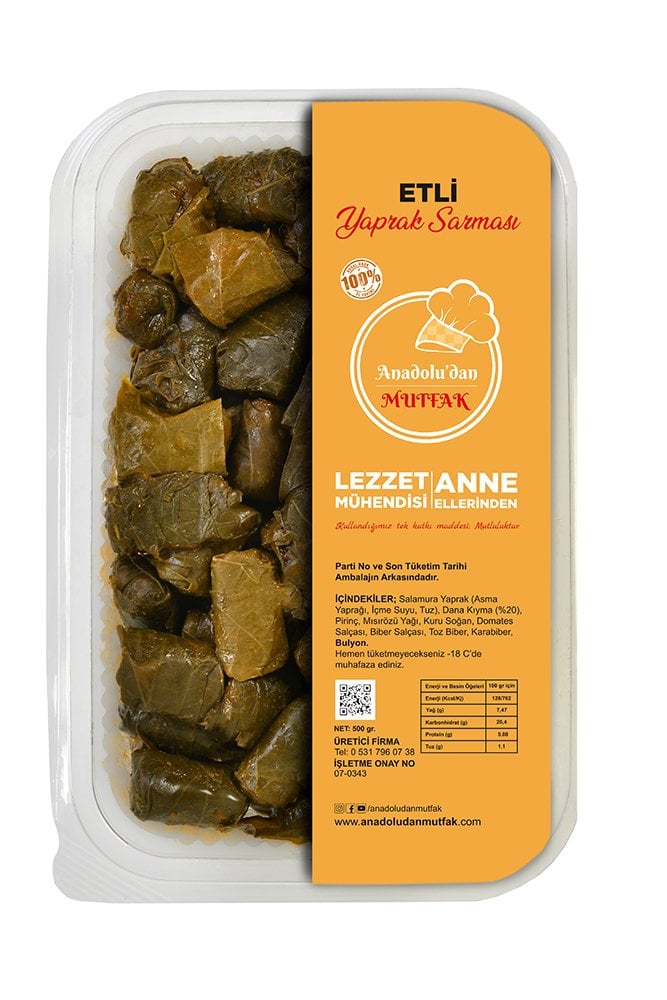 Etli Yaprak Sarması 500 gr