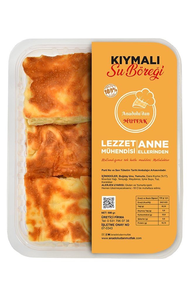 Kıymalı Su Böreği 500 gr